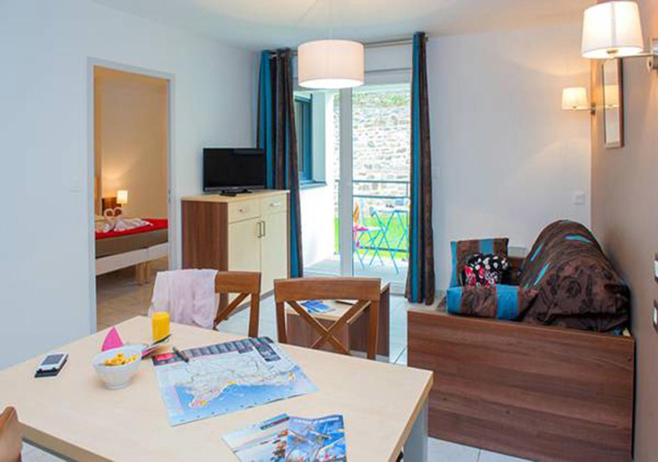 Aparthotel Goélia Les 7 Iles Perros-Guirec Exterior foto